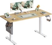 SONGMICS - Zit Sta Bureau - Elektrisch - Memoryfunctie en USB-C-Aansluiting - 4 Hoogte-instellingen