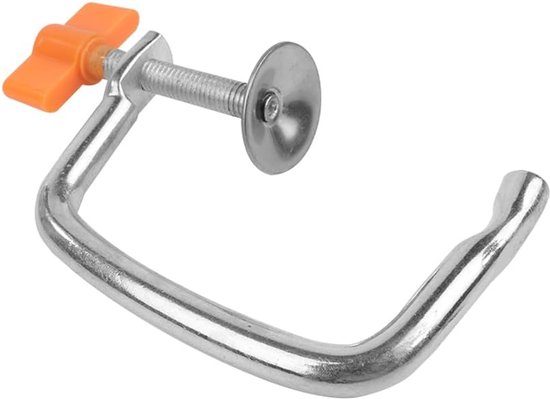 Pastamachine Klem - Deegroller Houder - Keuken Gebruik - Verstelbare Breedte - 15cm Lengte - Oranje van Pastamachine — afbeelding 4