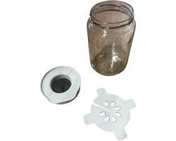 Fermentatie set met speciale deksel met pot