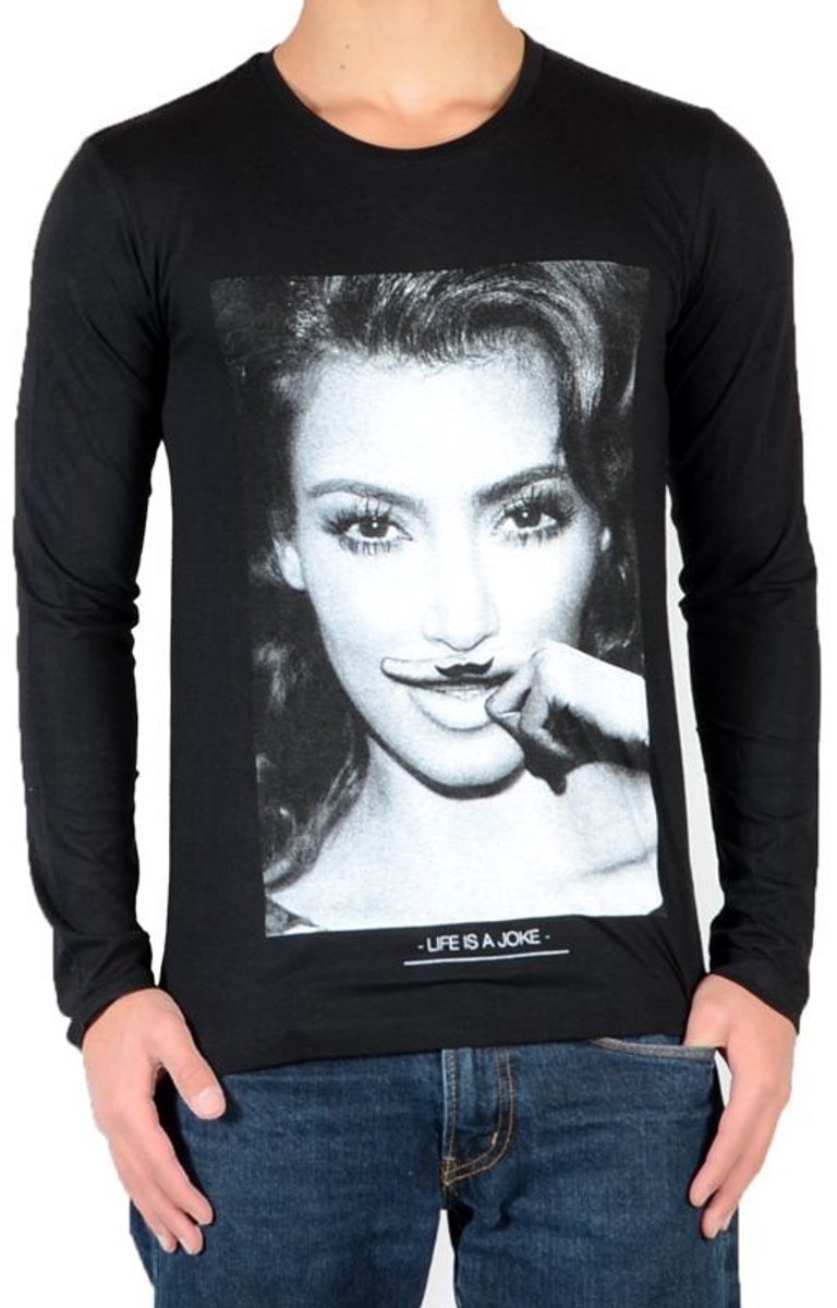 T-shirt Little Eleven Paris Kim LS, unisex