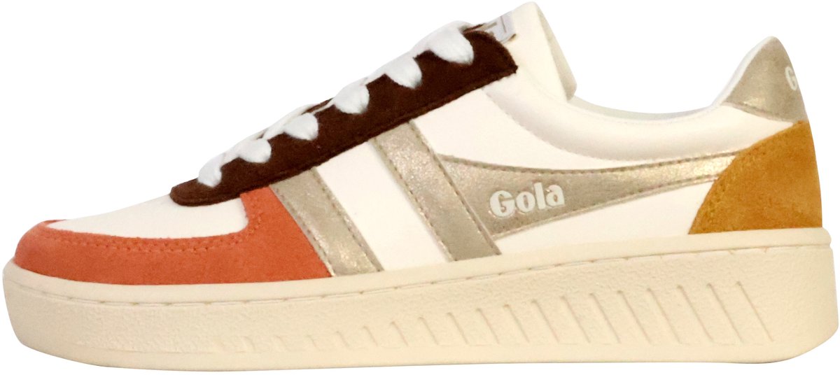 Grandslam Quadrant leren sneakers
