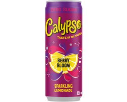 Calypso - Berry Bloom Zero - 12 x 0,33 Liter blik - Frisdrank