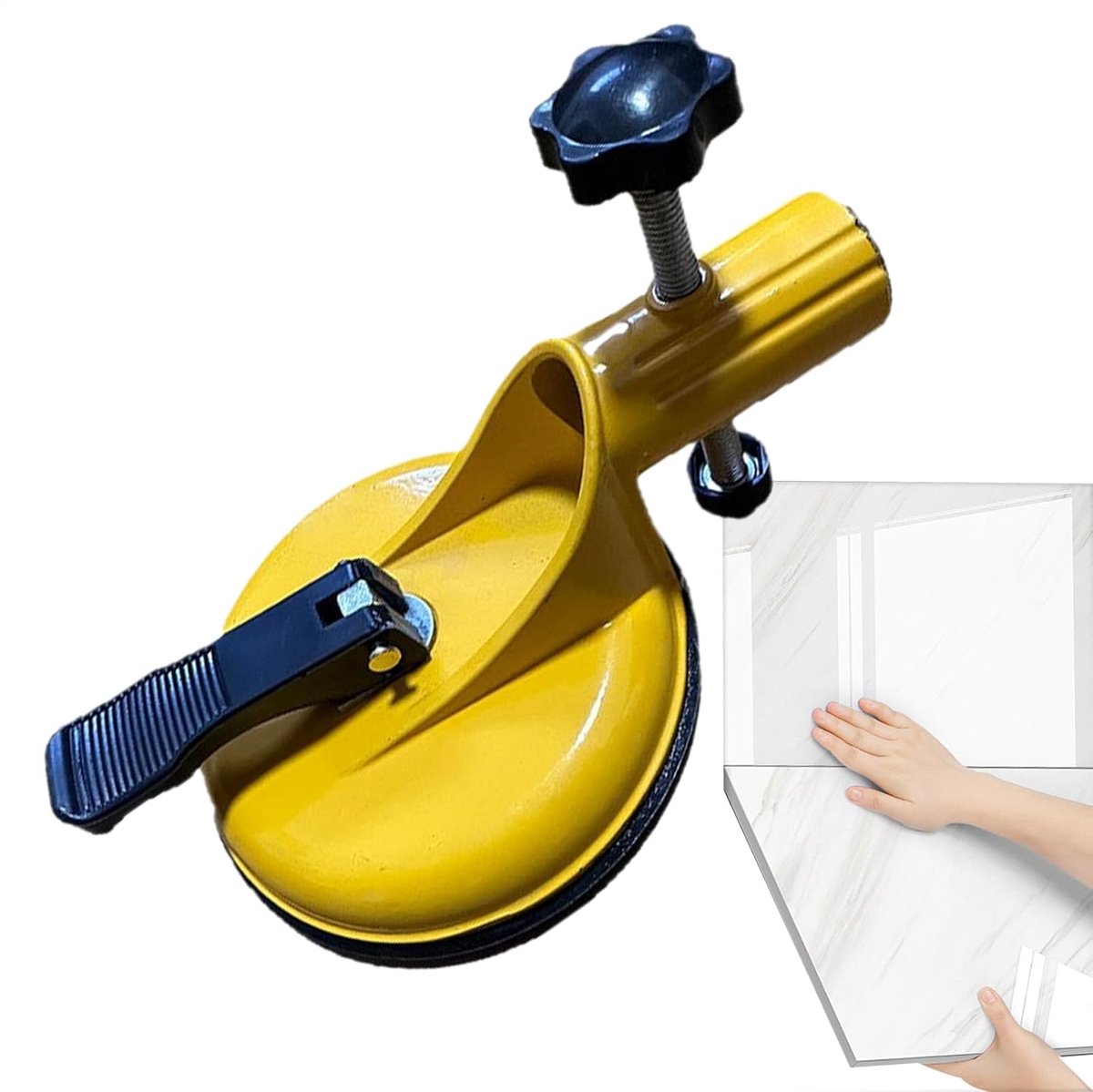 Vloerafstandcorrectietool - Vloer reparatie tool - Vloeren leggen - Stille werking met viltpads - ca. 12.3 cm - Uniek