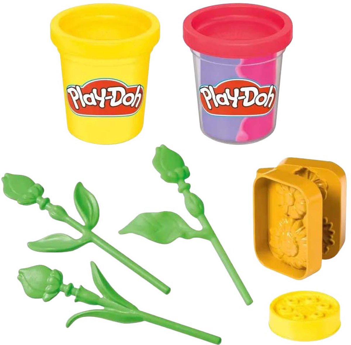 Play-Doh klei speelset zonnebloemen en madeliefjes - creatief speelgoed. — cadeau in Spellen & Speelgoed - foto 4