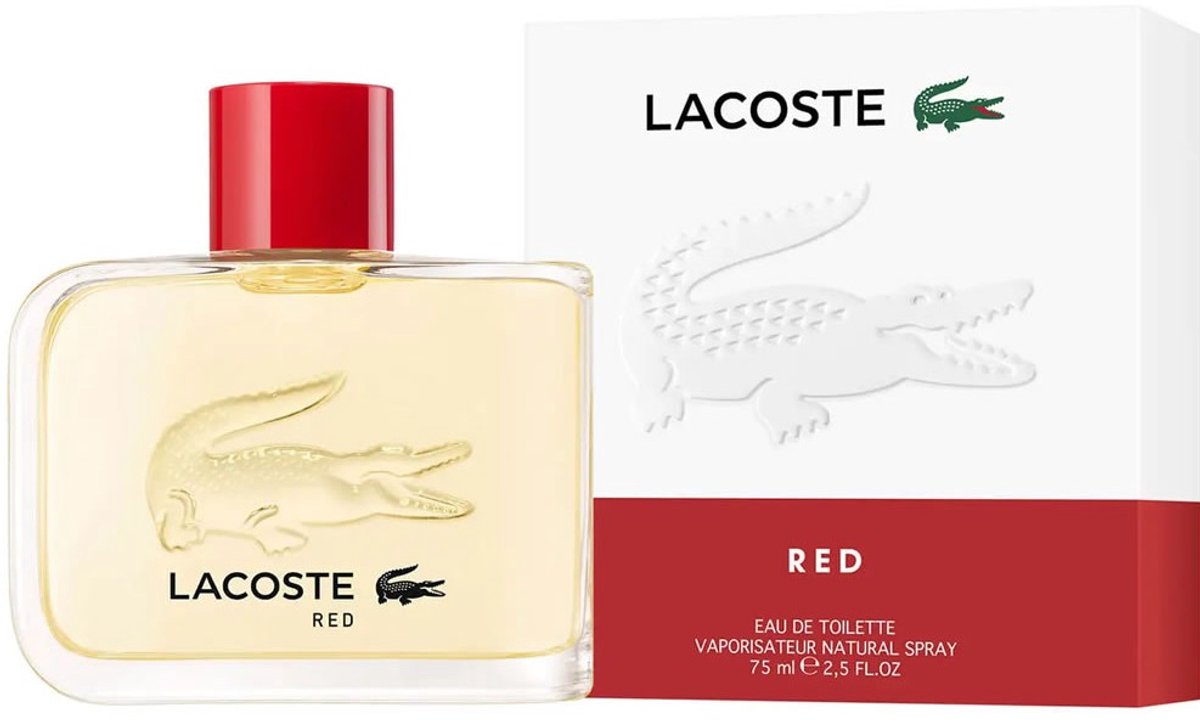 Lacoste Red For Men EDT 75ml