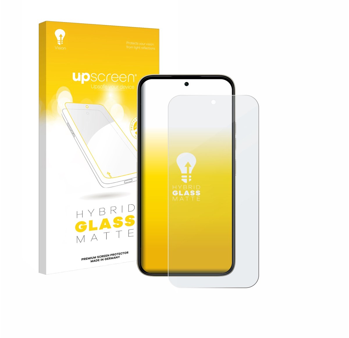 upscreen - Screenprotector voor Tecno Spark 50 5G - Folie Beschermfolie Beschermglas matte