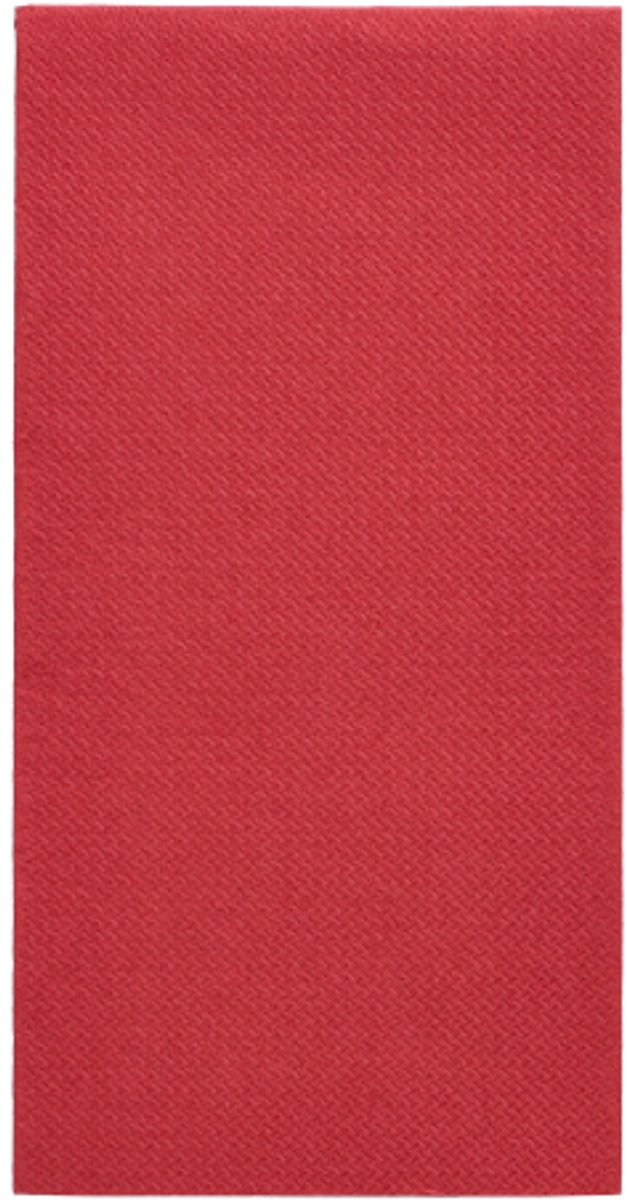 5x 50 Servetten ROYAL Collection 1/8 vouw 40 cm x 40 cm bordeaux