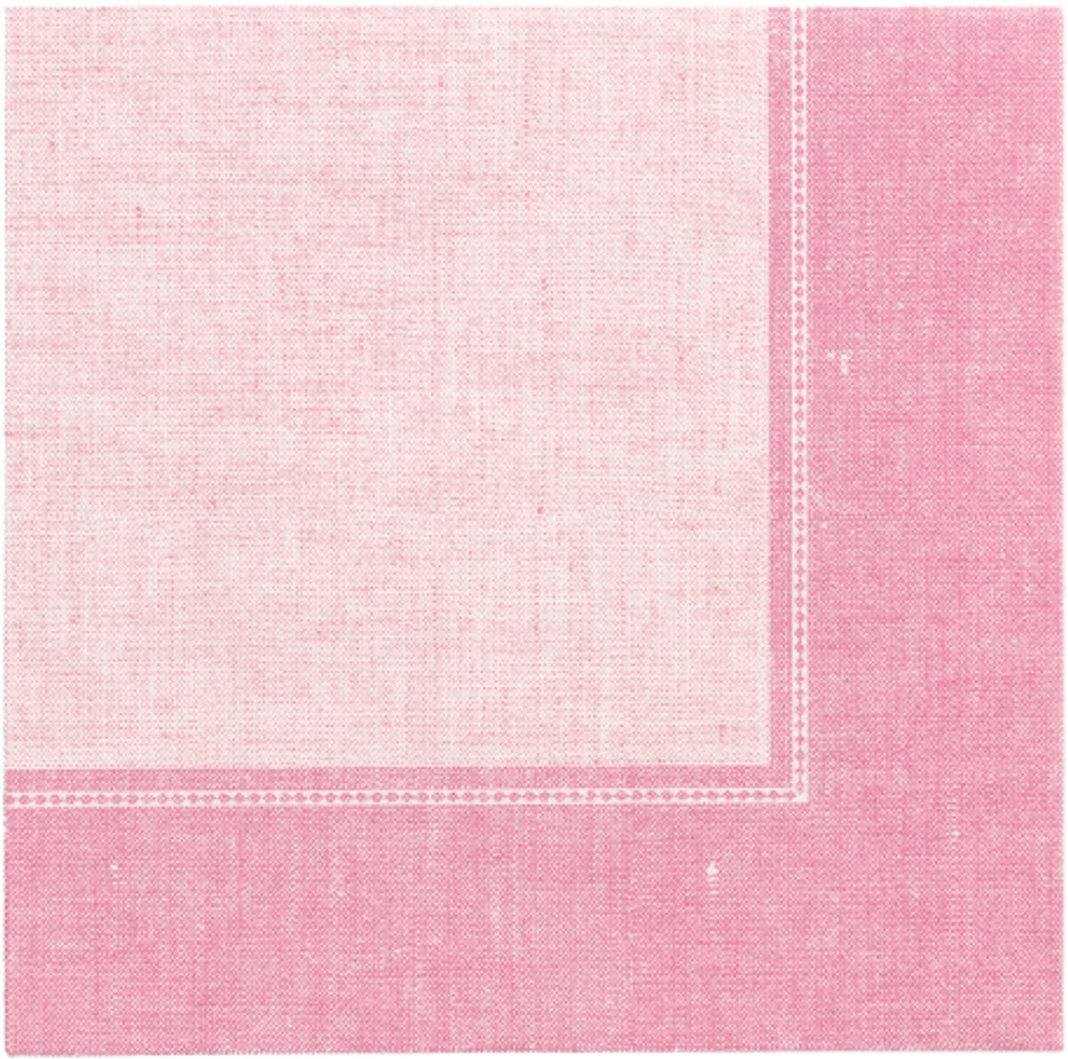 5x 50 Servetten ROYAL Collection 1/4 vouw 40 cm x 40 cm roze Linum