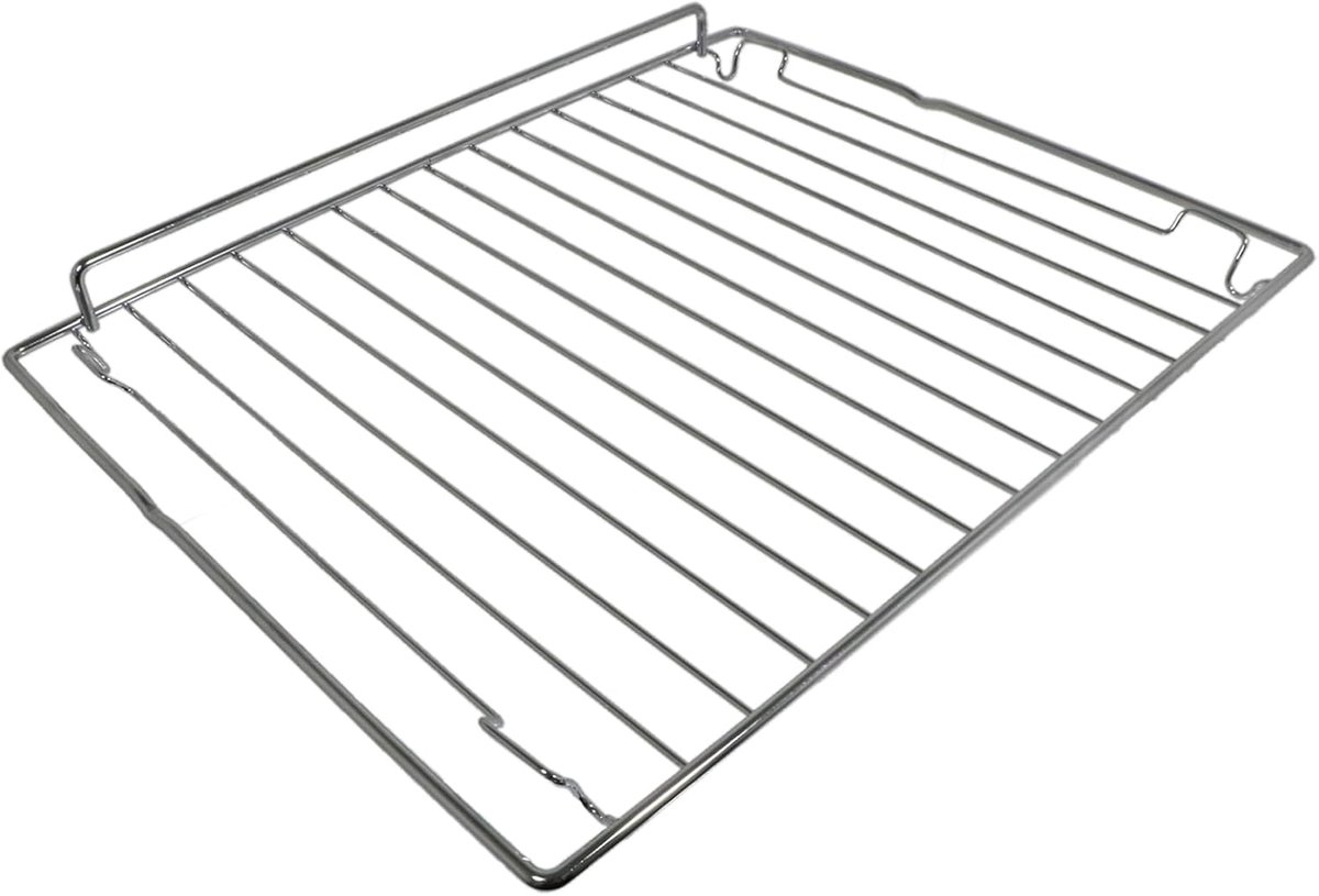 Oven Rooster - Bakplaat - Oven Gebruik - Roestvrij Staal - 460x355mm - Zilver