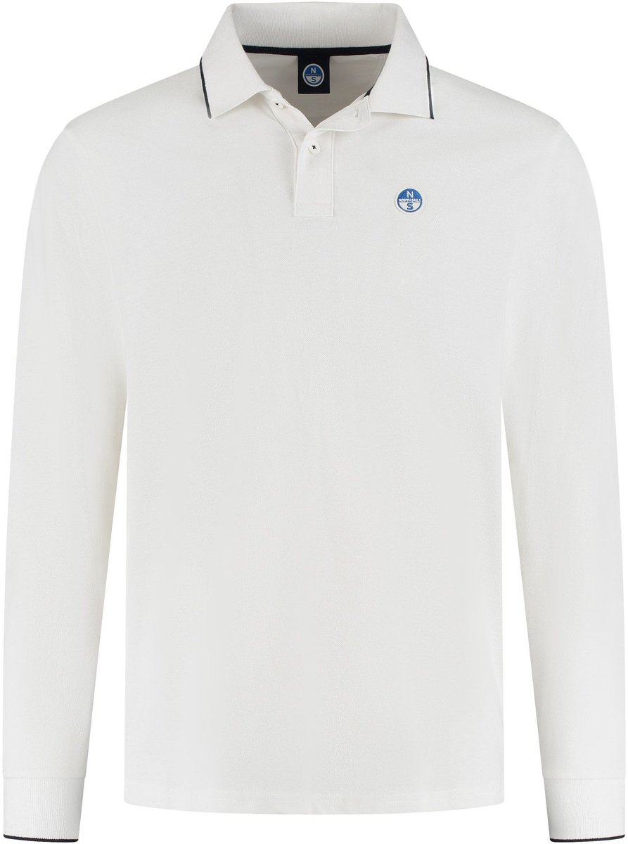 North Sails Basic Polo LS Heren - Maat M