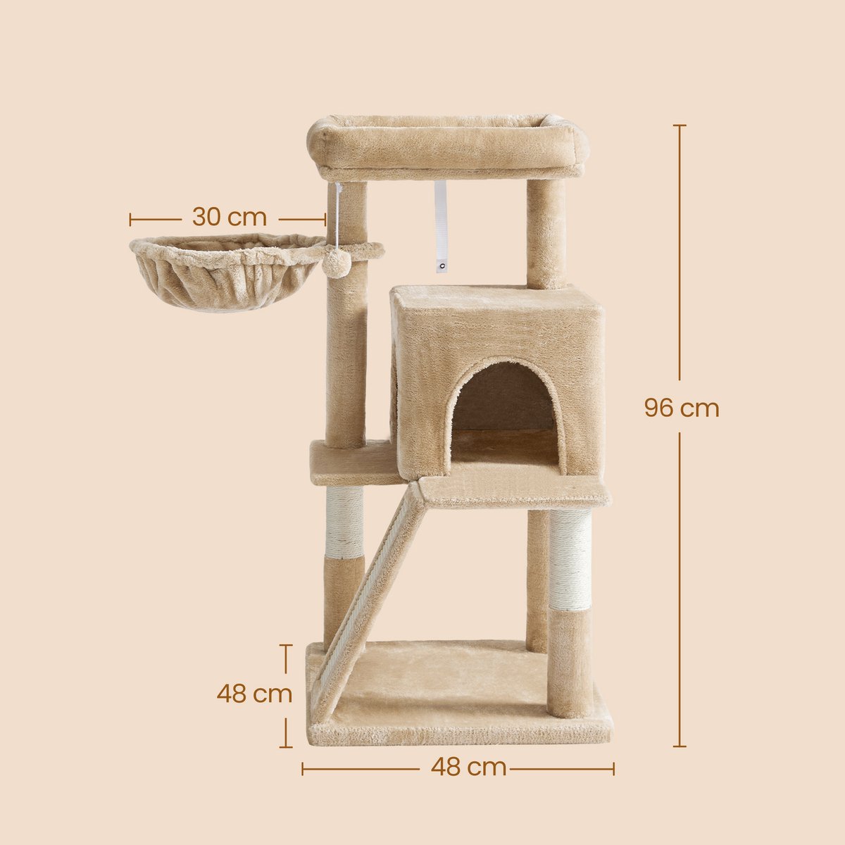 Feandrea Feandrea Grote Platform Krabpaal - afbeelding 4