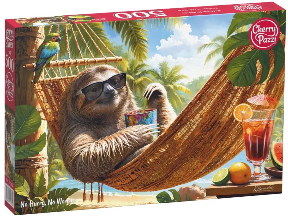 No Hurry, No Worries Puzzel 500 Stukjes