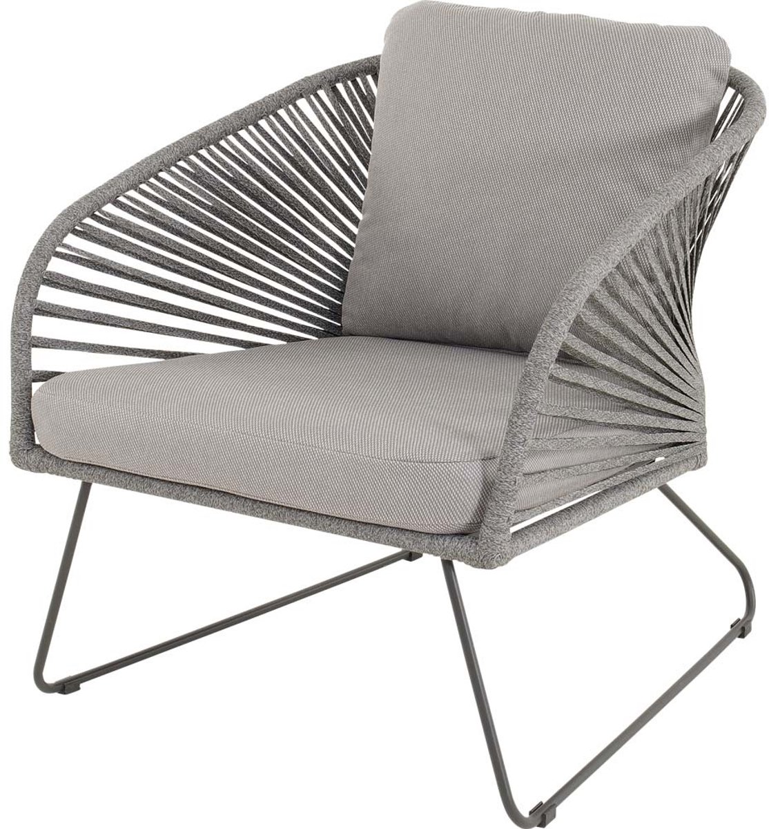 Lesli Living - Bistrostoel Izumi - Grijs - 71x79x73cm