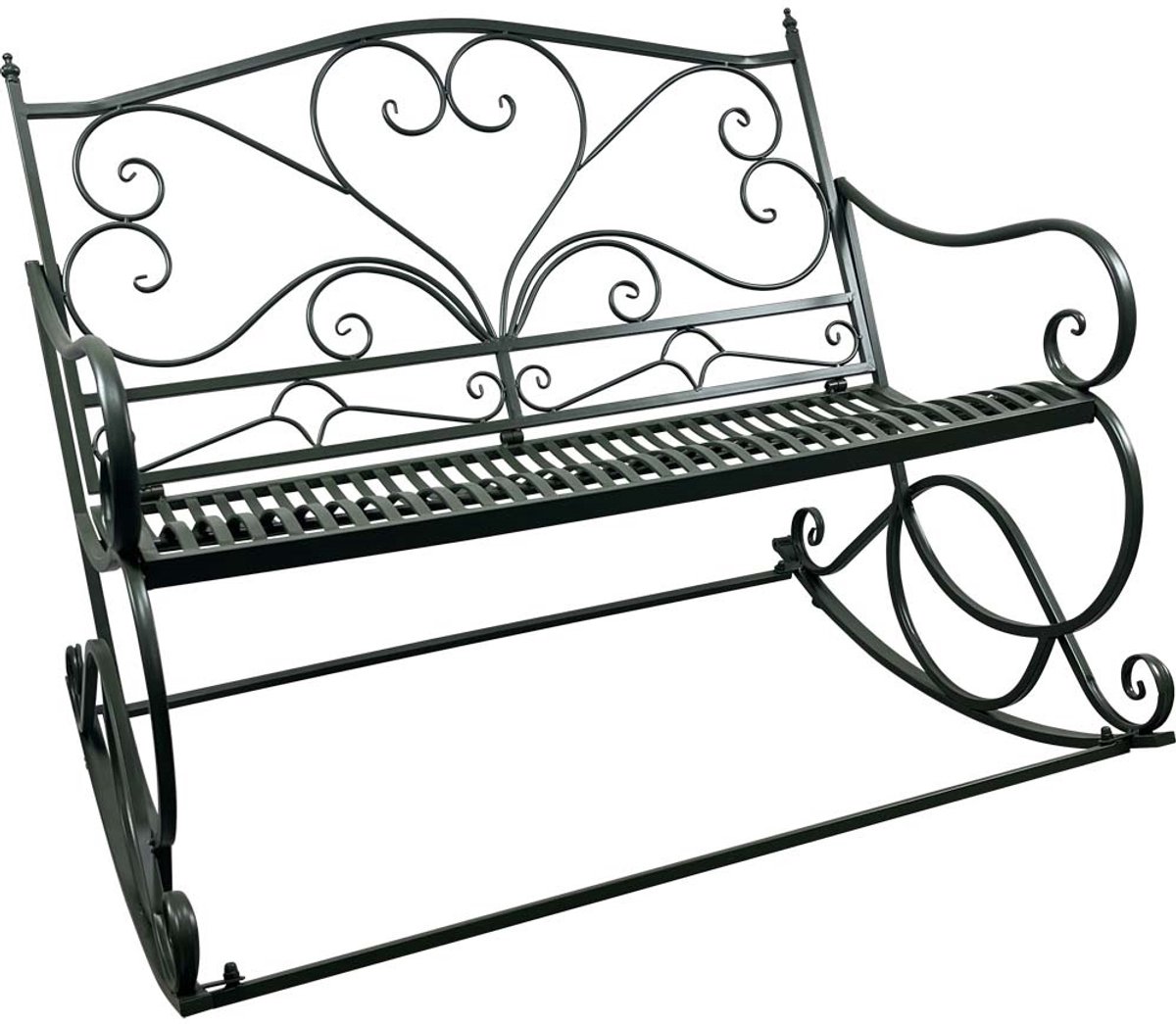 Lesli Living - Loveseat Viva la Vida - Groen - 115x93x97cm