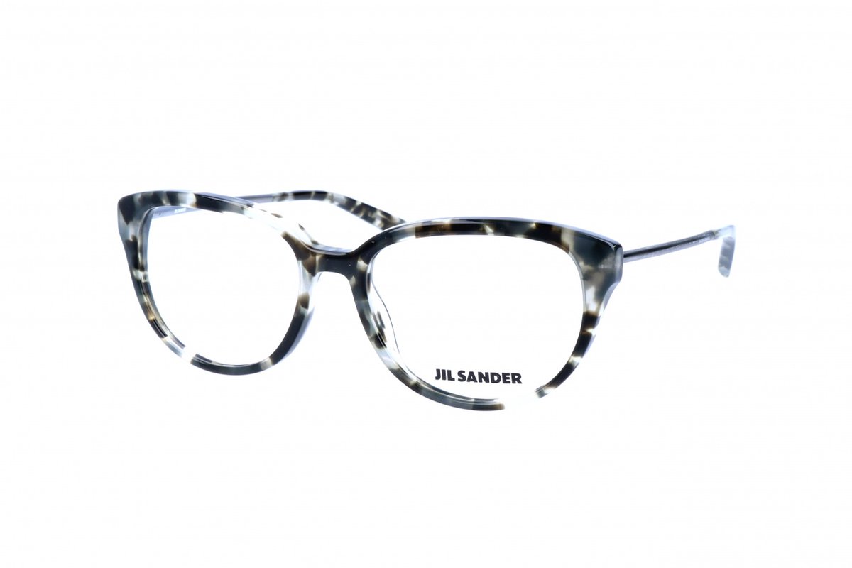 Jil Sander J4008 Olive havana/light gun 52/16/140 WOMAN Brilmonturen