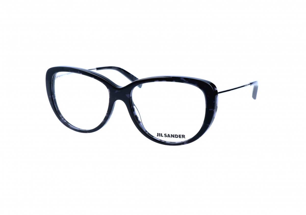 Jil Sander J4003 Black havana 55/15/140 WOMAN Brilmonturen
