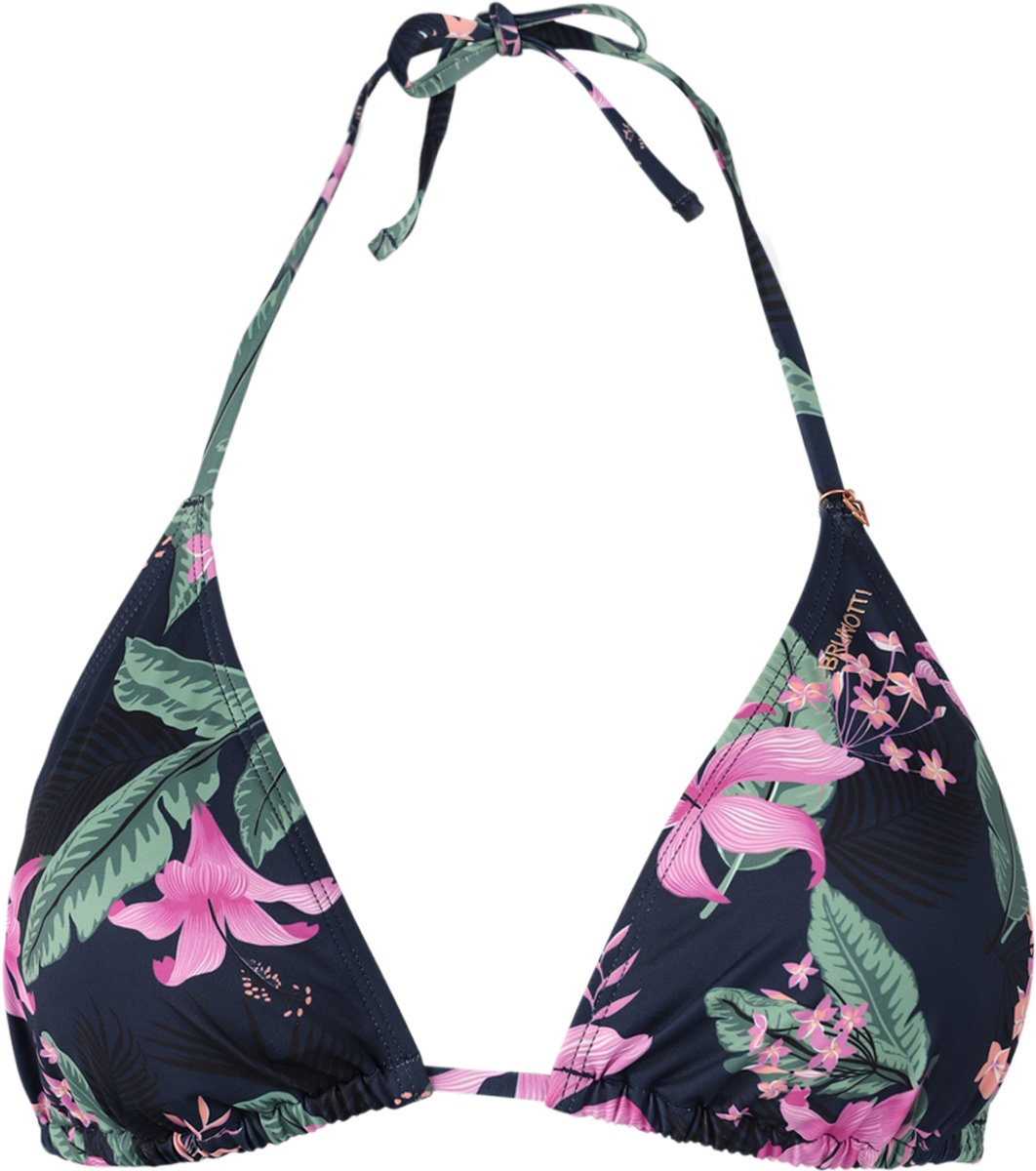 Brunotti Novalee-Tropicana Bikinitop Indigo 34 Blauw