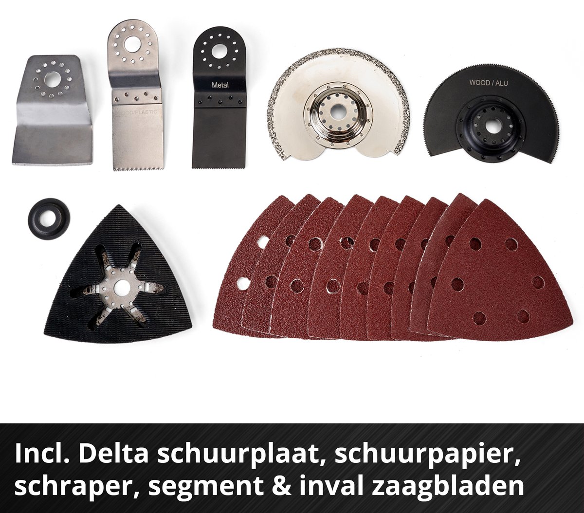 Einhell VARRITO Li Solo multitool: accu, 6 opzetstukken, 18V thumbnail 4