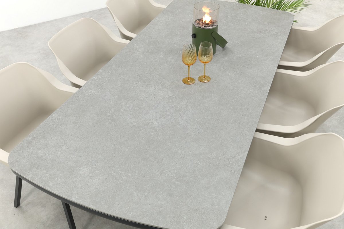 Hartman Sophie Element/Ponto tuinset voor 6 personen 220x100 cm. - Antraciet – foto 4