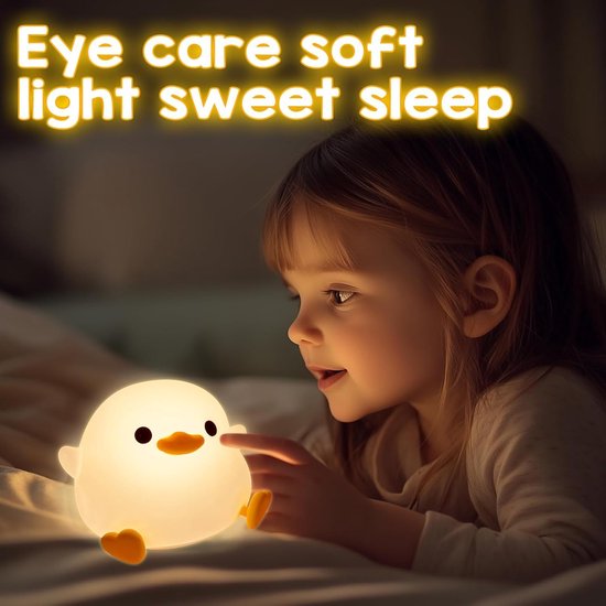 1 stuks -led nachtlampje kinderen - led nachtlampjes op batterijen - bedlampje - bedlampjes leeslampjes - bedlampjes hoofdbord - bedlampje kinderen - bedlampjes slaapkamer - bedlampjes leeslampjes kinderen - geel — afbeelding 3