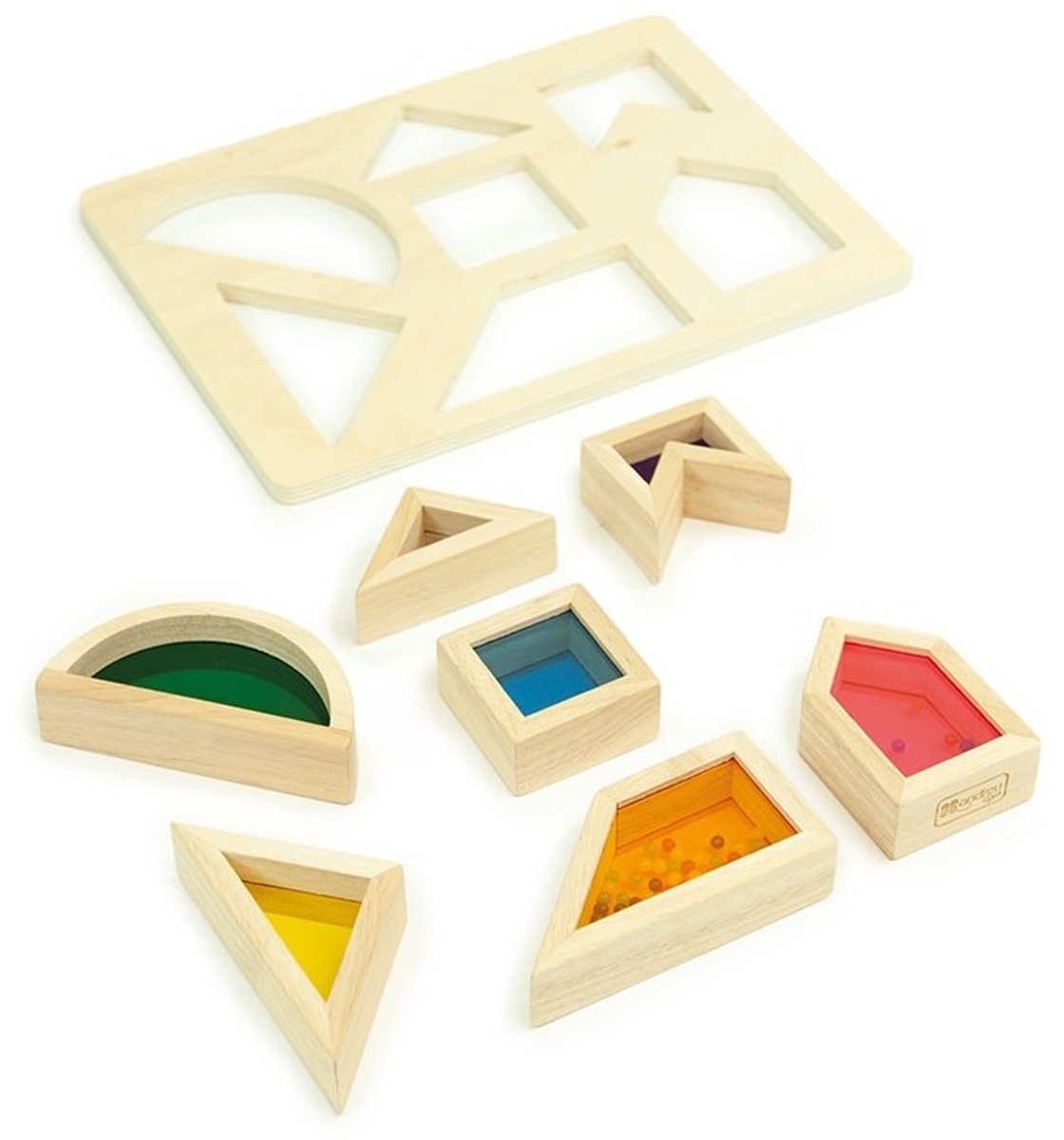 Andreu Toys puzzel - Transparante educatieve puzzel karton.