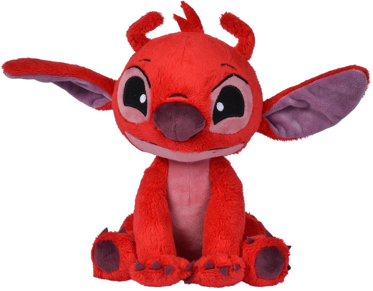 Disney - Lilo & Stitch - Leroy  - 25 cm - Pluche - Rood - Alle leeftijden - Knuffel