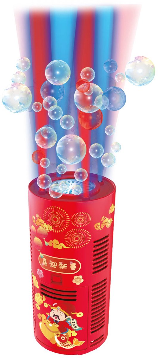 Vuurwerk bellenblaas machine