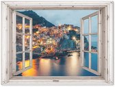 Affiche de jardin Transparente - Italie - Mer - 120x90 cm
