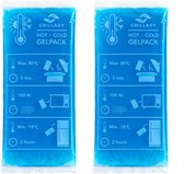 Chillaxy Coldpack – Icepack – Set van 2 Coolpack - IJspack, Gelpack – Koud Compress Herbruikbaar