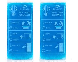 Chillaxy Coldpack – Icepack – Set van 2 Coolpack - IJspack, Gelpack – Koud Compress Herbruikbaar