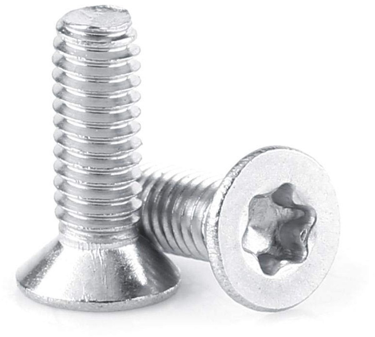 RVS M2.5 Sterschroeven met Platte Kop - Set van 50 Stuks voor Machinebevestiging en Montage (M2.5 x 5/6/8/10/12)
