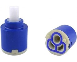 Kraan Cartridge Vervanging - Reserveklep Kraan - Lekkende Kranen Repareren - Keramische Schijf - 25 mm - Niet gespecificeerd