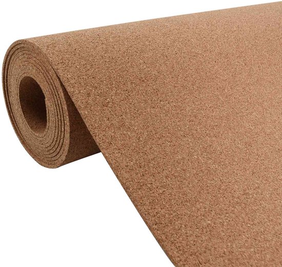 vidaXL - Kurkrol - Bruin - 100 - x - 500 - x - 0,5 - cm - Kurk van Merkloos — afbeelding 4