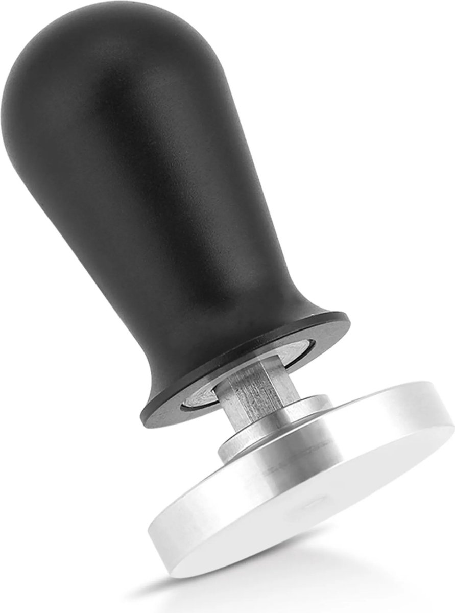 Koffiestamper van roestvrij staal, espressostamper geschikt voor platte bodem, 58 mm