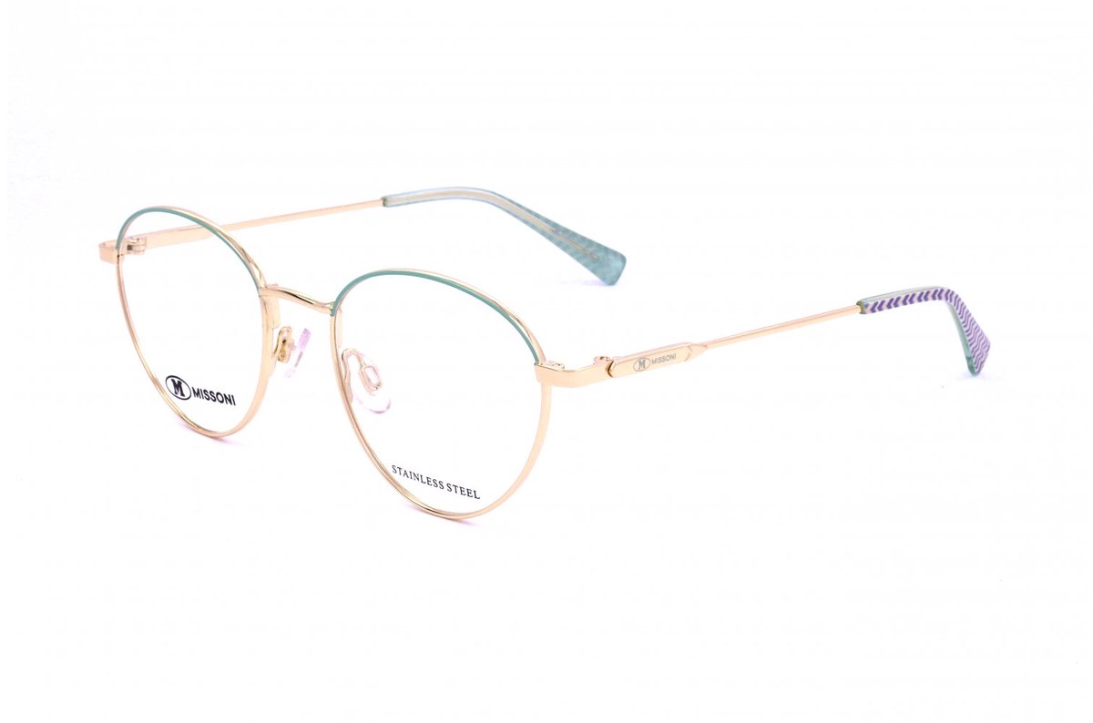 M Missoni MMI 0184 Gold green 50/19/145 WOMAN Brilmonturen
