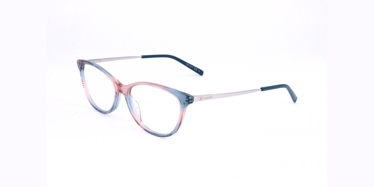 M Missoni MMI 0017 Teal pink 52/15/140 WOMAN Brilmonturen