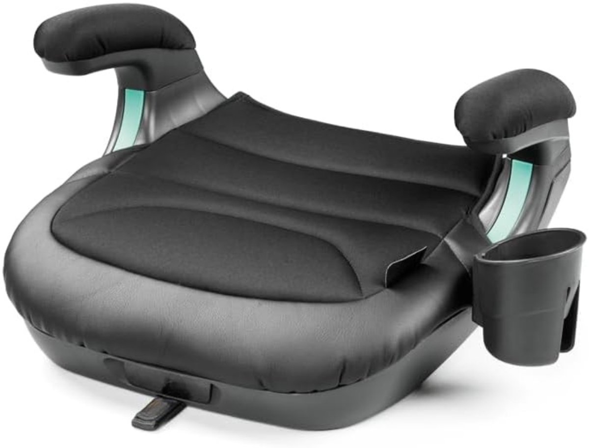 DYNA® Zitverhoger Auto - Stoelverhoger voor Auto - Kinderzitje Auto - Zwart - 40cm x 44cm x 25cm