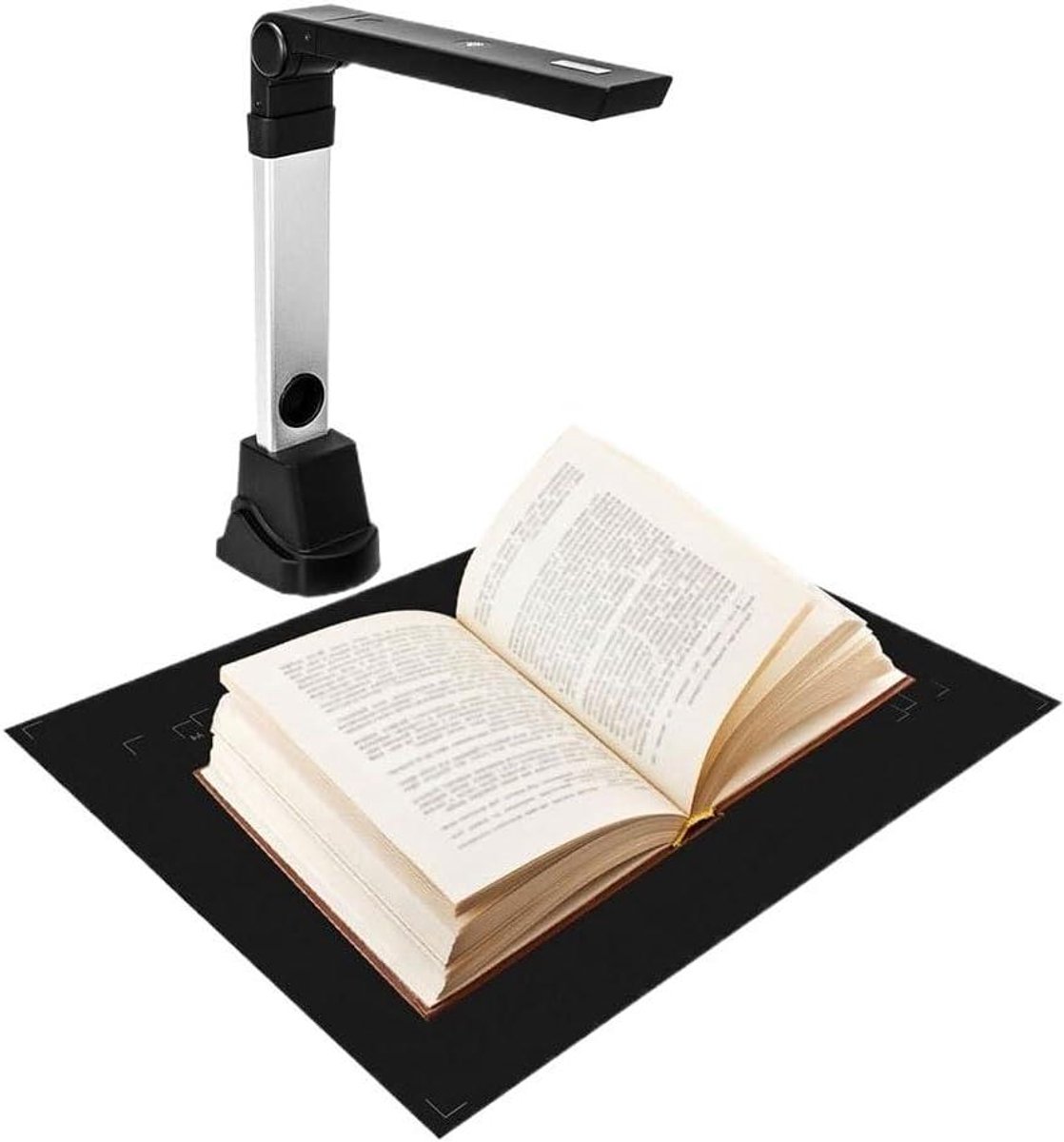 Documentscanner - Boekscanner Visuele Presentator - Documenten Scannen - Autofocus Realtime Beelden - Max A4 A3 - GrijsWit