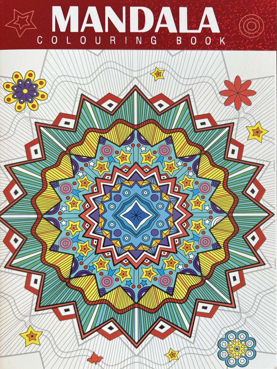Doodle kleurboek mandala voor volwassenen zomer editie, Bloemen strand etc colouring book 22 pag