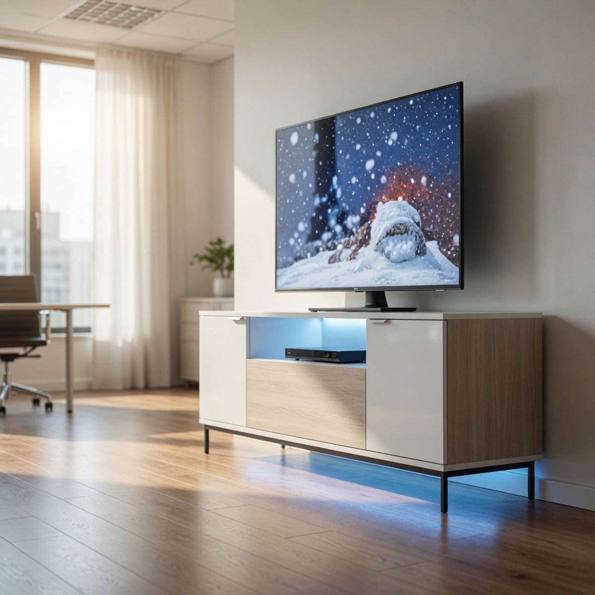 Kast - Wit - 122x36 cm - Arqam