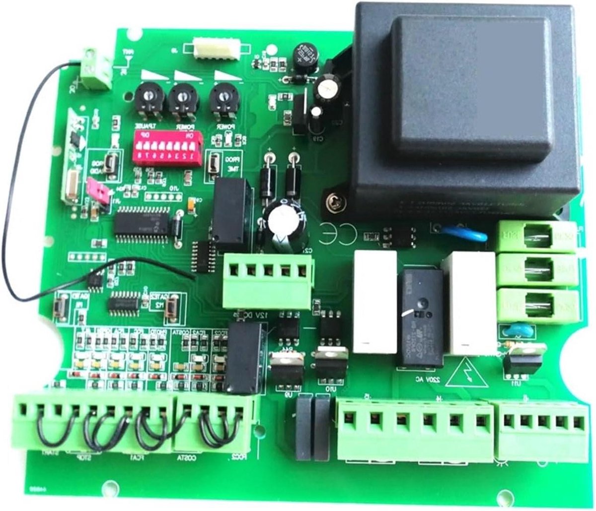 Besturingskaart Hekopener - Circuit Board Vervanging - Automatische Poorten - Start Stop Schakelaars - 10g - Niet gespecificeerd
