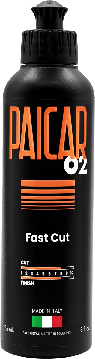 PAICAR 02 – One‑Step Polijstpasta met Hoog Snijvermogen & Hoge Glans
