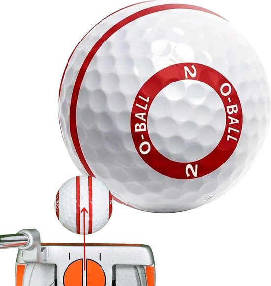 Oefen Golfballen - Golfballen Training - Golf Swing Oefenen - Realtime Feedback - 4.3 cm - Wit — afbeelding 5
