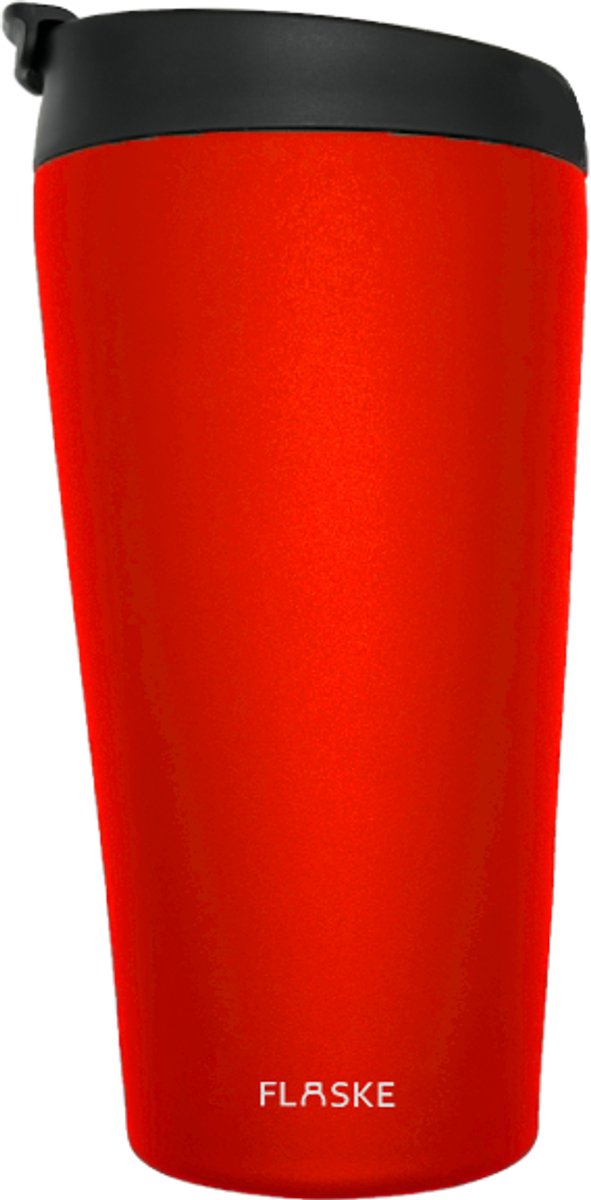 FLASKE Koffiebeker to go/ Tumbler 500ML - Chilly - RVS Thermosbeker van 500ML