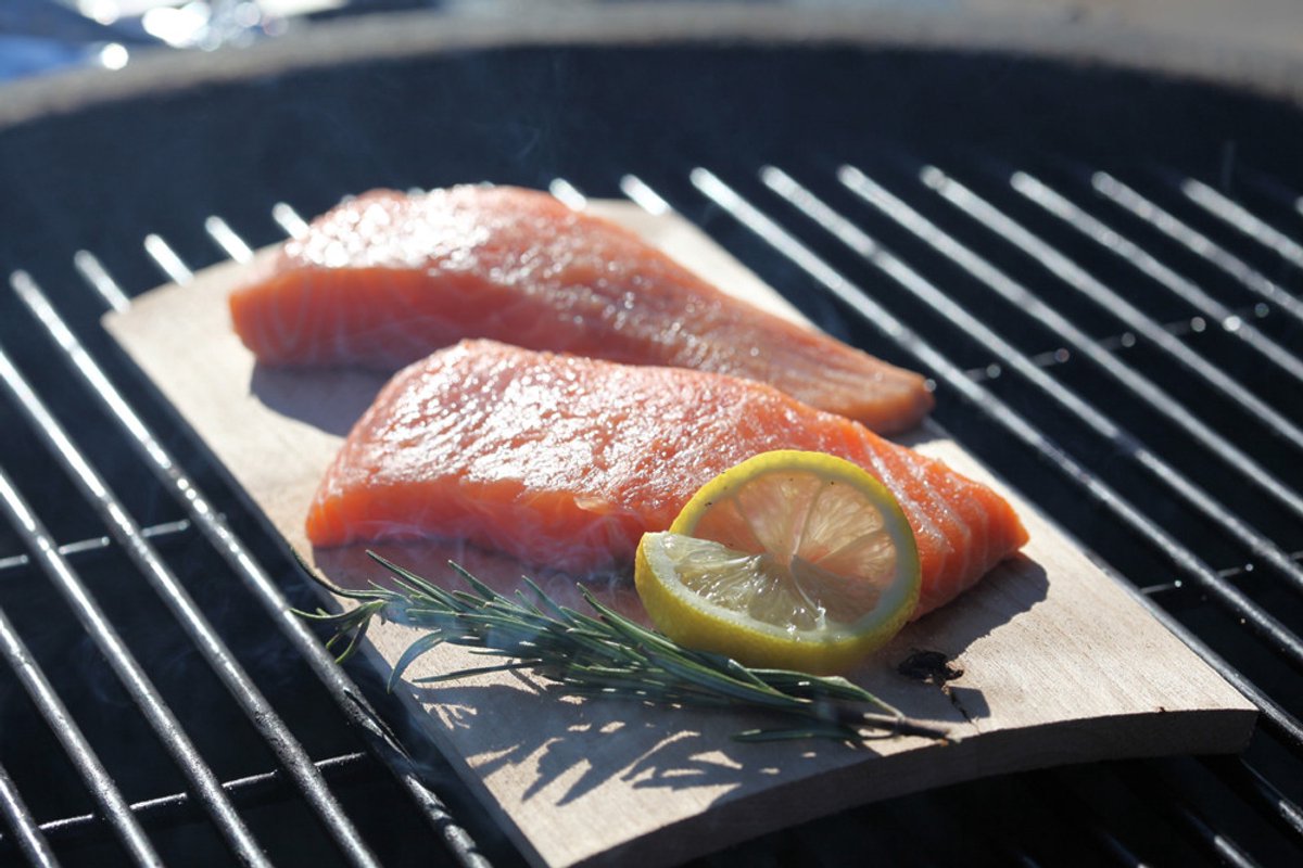 Cederhouten barbecueplankjes - Western red cedar - BBQ rookplankjes - 200x90x9mm