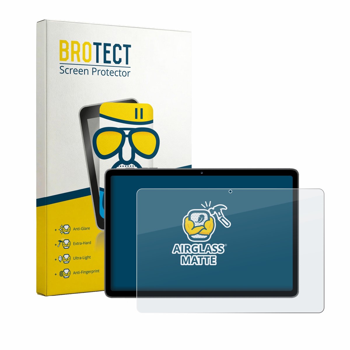BROTECT - Screenprotector voor Aobante K80 10.1" - Folie Beschermfolie Beschermglas matte