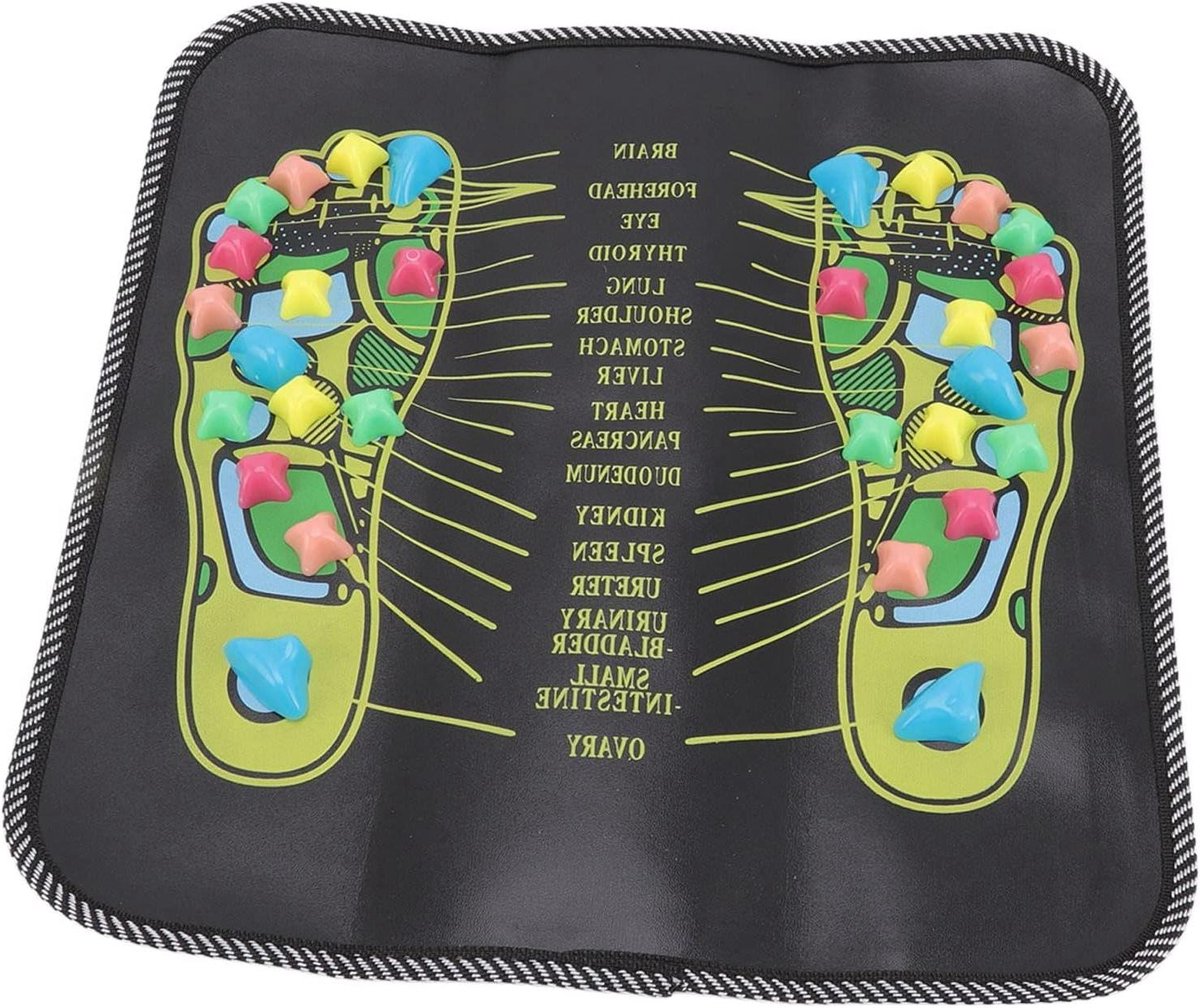 Voetmassagemat - Stimulatietapijt Acupunctuur - Doorbloeding Bevorderen - Inklapbaar en Draagbaar - 35 x 10 cm - Niet gespecificeerd
