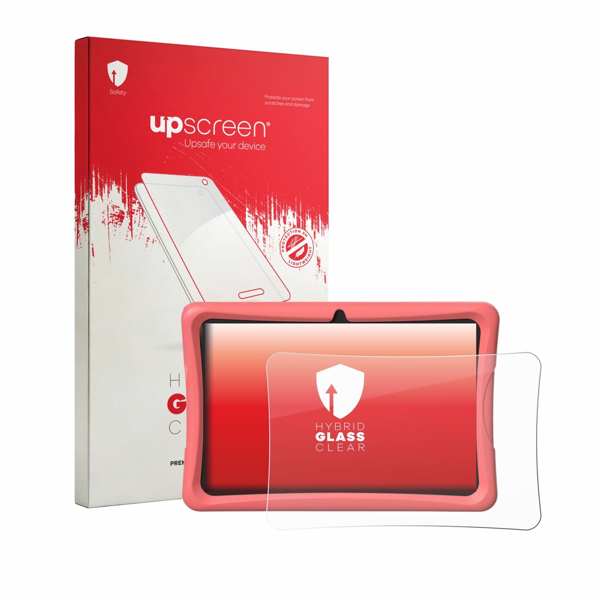 upscreen - Screenprotector voor Tabwee K10 - Folie Beschermfolie Beschermglas transparant