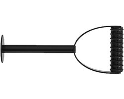 Halter Kettlebell Converter - Krachttraining Grip - Fitness Oefeningen - Gereedschapsloze Installatie - Tot 100 kg - Zwart