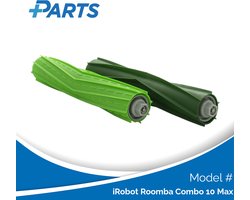 iRobot Roomba Combo 10 Max Borstels (2 Stuks, Plus.Parts® alternatief voor 4624870)